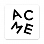 acme club android application logo